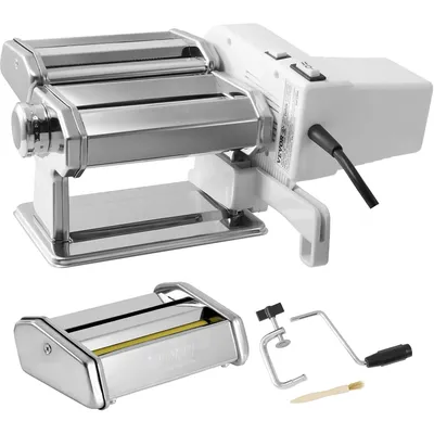 Electric Pasta Maker Machine, 9 Adjustable Thickness Settings Noodles Maker, Stainless Steel Noodle