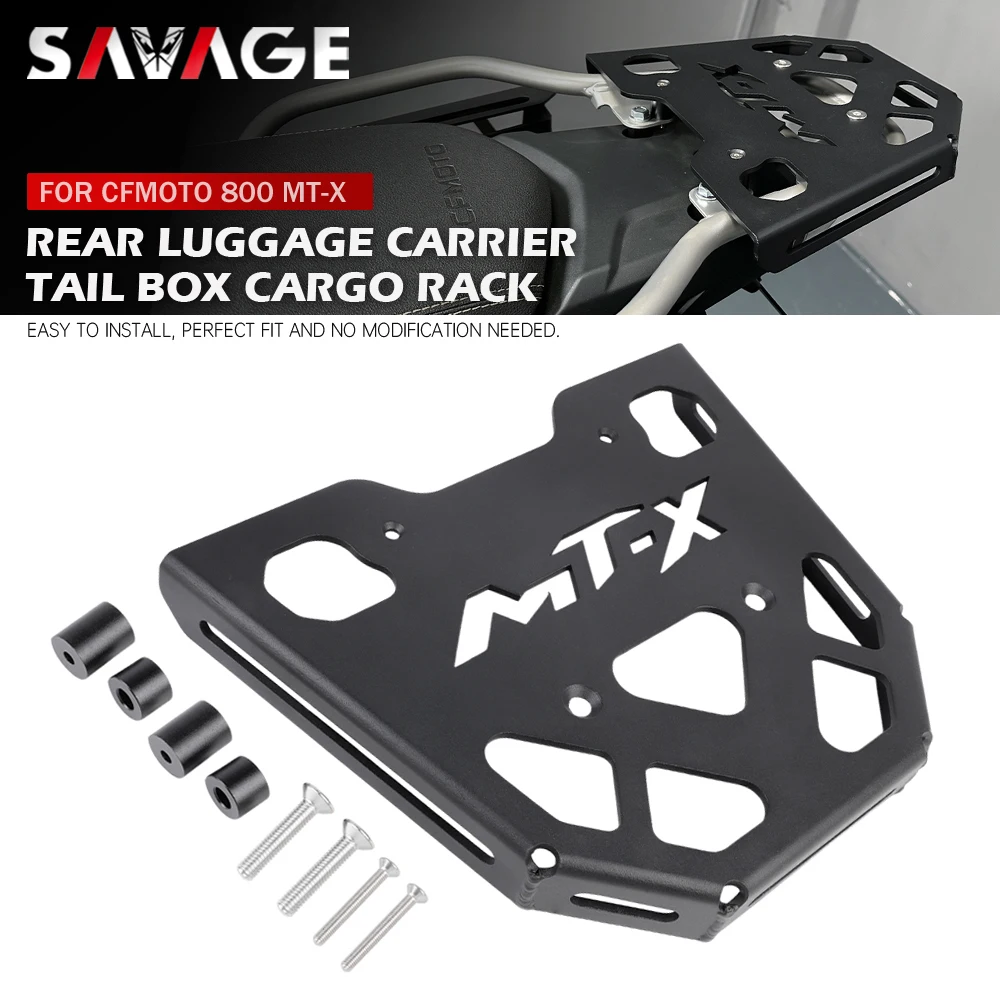 Porte-bagages arrière pour CFMOTO 800 MT-X 800MTX, étagère de boîte arrière 800MTX, sac de rangement pour moto, Support de coffre, Support de valise
