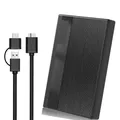 Disco rigido esterno portatile Espansione archiviazione da 1 TB HDD USB 3.0 USB-C per PC, Mac, laptop, telefono, PS4, Xbox One, ufficio e gioco