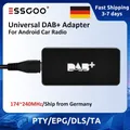 ESSGOO Ricevitore stereo DAB nell'antenna per auto Adattatore digitale DAB + Sintonizzatore Box