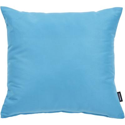Dekokissen DONE. "Outside", blau (arctic blau), B:45cm H:10cm L:45cm, Obermaterial: 100% Polypropylen, Dekokissen_Sitzkissen_Kissenhüllen, Wetterfestes, einfarbiges Outside Kissen inklusive Füllung Image