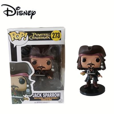 TEMU Pirates Of Jack Sparrow Figures - 6 With Tricorne Hat, Swords & Pistol Accessories, Collectible Pvc Home Decor Gift For Christmas, Halloween, Valentine's Day (14+ Years)