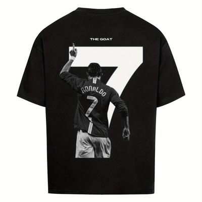 TEMU 2 Comfortable Cotton Men's Round Neck Short Sleeves T-shirt 180g Image
