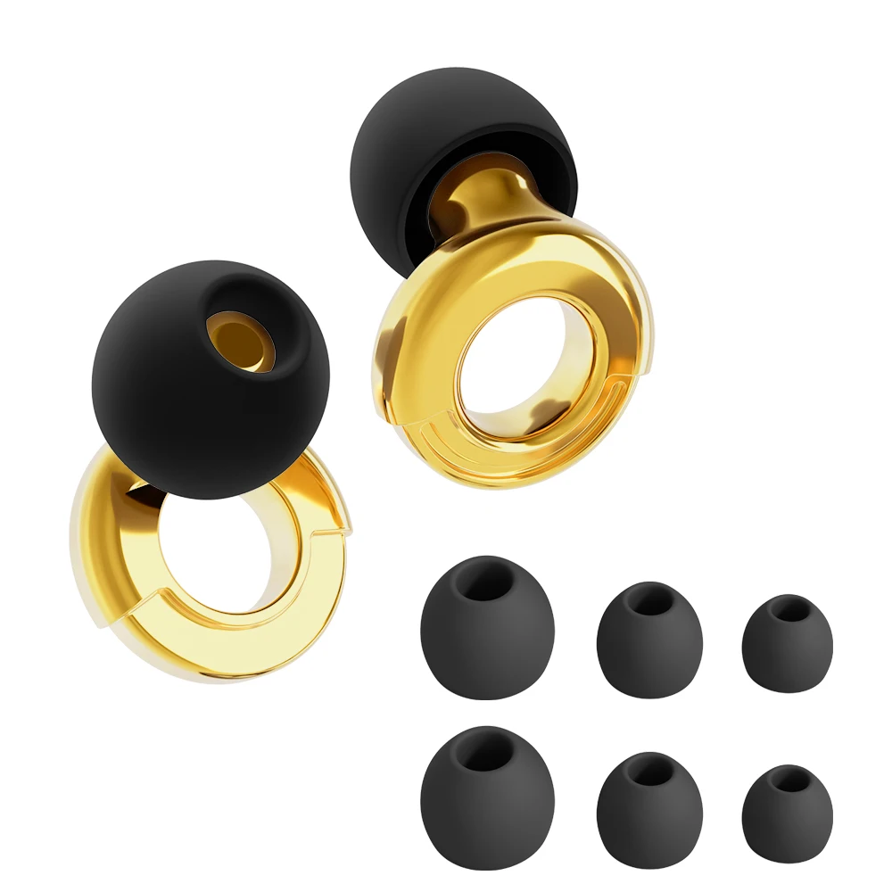 Ohrstöpsel – Alltägliche Lärmlinderung mit klarer Sprache für soziale Versammlungen, Arbeit und Lärmempfindlichkeit – Ohrstöpsel zur Geräuschreduzierung Image