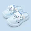 Sanrio Cinnamoroll Kuromi My Melody Hello Kitty Cave Schuhe 2025, Sommer, niedliche Alltagsschuhe,