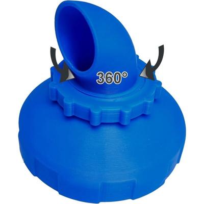 Coocheer - Schwimmbad-Einlaufdüse, 360° drehbar, kompatibel mit Intex Bestway, Image