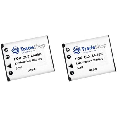 Trade-shop - 2x Kamera Li-Ion Akku 3,7V ersetzt Kodak LB-012 Klic-7006, Bosch S6EA 1ICP6/32/39 Image