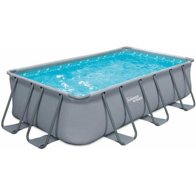 Summer Waves - Pool Elite Frame Rectangular 4 m x 2 m x 1 m Pool Image