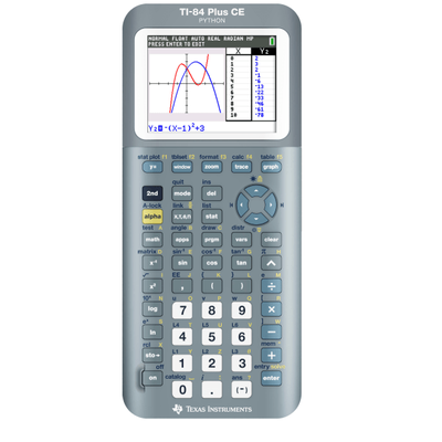 Texas Instruments Ti-84 Plus Ce Color Graphing Calculator, Fractal Frost