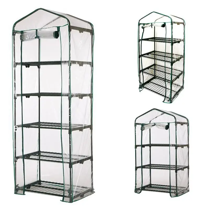 Serre de jardin en PVC, serre de plantes domestiques, Mini couverture de serre de jardin, jardinage en plein air, grandes serres