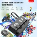Hub USB HDMI 4K per docking di gioco Nintendo Switch con Ethernet Lettore di schede da gioco a 4 porte con ricarica PD da 100 W con controllo wireless