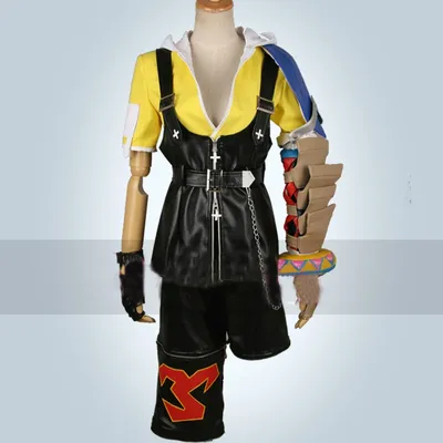 Tidus TIda UPSCALE Anime Cosplay Kostüm handgefertigt Image