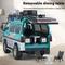 1:24 Mitsubishi Delica Off Road MPV Legierung Metall Diecast Auto Modell Sound Licht Simulation Dekoration Display Sammlung Hobby Junge