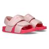 Sandale TOMMY HILFIGER, Kinder, Gr. 29, rosa (rosa pink), Synthetik, colorblocking, Glitzer, modisch, Schuhe, Badeschuh, Pool Slides mit Klettverschlüssen