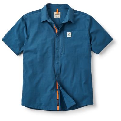 Passenger - Traveller S/S Stretch Shirt - Hemd Gr S blau Image