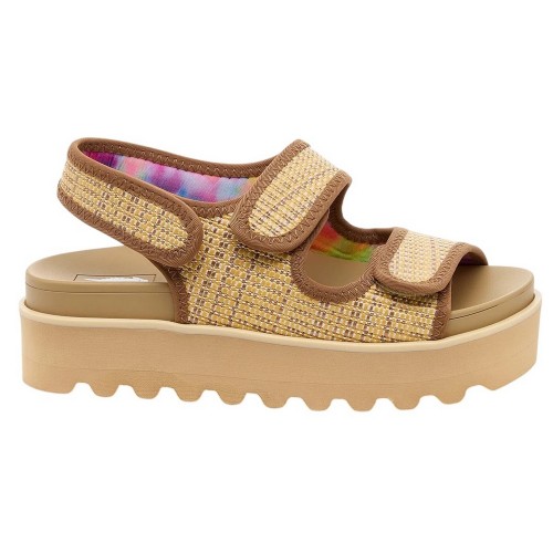 Rocket Dog Womens/ladies Balmy Raffia Sandals (natural) - Size UK 7 | Rocket Dog Sale | Discount Designer Brands