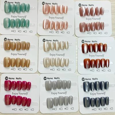 TEMU 90pcs Yanning Moonlight Box Gentle Pure Desire - 9pcs Set Porcelain White Cat Eye - Women' Wear Image