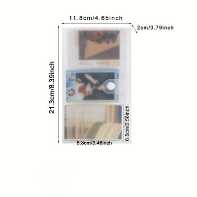 TEMU This High-quality Album Can Hold 84 Photos And Is A Durable, Portable Memory Book, Ideal For Postcards, Movie Tickets, And Souvenirs | A Perfect Gift For Travel Memories And Holidays. Image