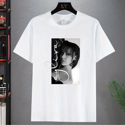 TEMU 2025 Star Printed Fan T Shirt Autumn And Short Sleeve Casual Fashion Men And Women T Shirt For Men Image