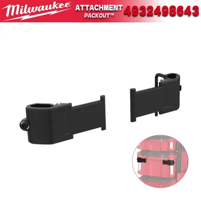 MILWAUKEE 4932498643 PACKOUT™ Tool Box Attachment Mounting Bracket Milwaukee Power Tool Accessories