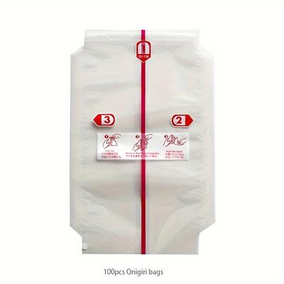TEMU Japanese-style Triangular Rice Ball Packaging Bag For Outdoor Picnics And Camping . Image