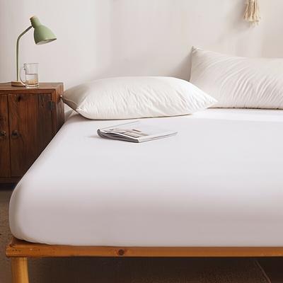 TEMU Mattress Protector Soft, Breathable 80% Cotton 20% Polyester, , Ideal For Bedrooms Guest Rooms, Multiple Sizes Image