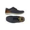 Josef Seibel Herren Halbschuh, Gr. 43, marineblau, Leder
