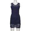 Guess Damen Kleid, Gr. 32, marineblau, kein Etikett