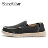 Sommer Männer atmungsaktive Segeltuchs chuhe Freizeit schuhe plus Größe bequemes Licht Drops hipping 39-47