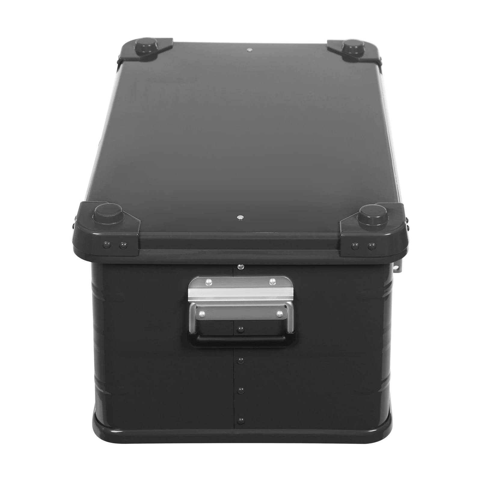 Aufbewahrungsbox für Camping, Aufbewahrungsbox aus Aluminiumlegierung, freistehende Aufbewahrungsbox, Tragfähigkeit 20 kg, zur Aufbewahrung von Picknicksets Image