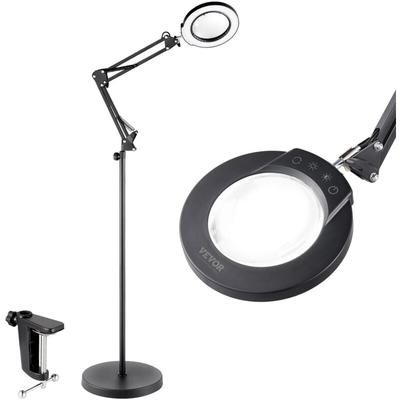 Vevor - Bodenlupe Standlupe 5-fache Standlupe mit Licht, höhenverstellbare Standlupe mit Licht, Image