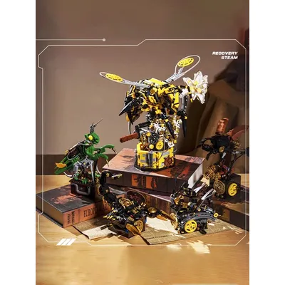 Klein's neue Baustein mechanische Insektenserie Bumblebee Skorpion Heuschrecke Käfer Mantis Image