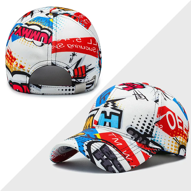 Mode-Trend Neue Baseball Hut Frühling Personalisierte Mode Straße Hip Hop Hut Baumwolle Hip Hop Hut
