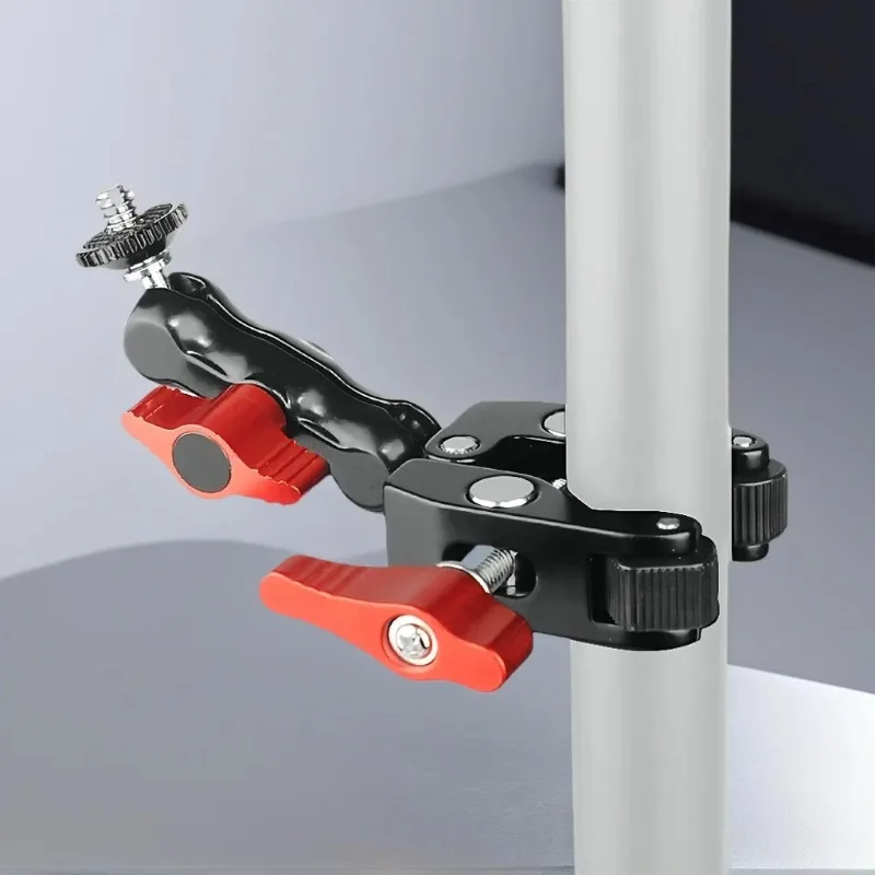 Super Clamp Kamera Klemmmontage Monitor 360° ° Kugelkopf-Magiearm-Adapter mit 1/4