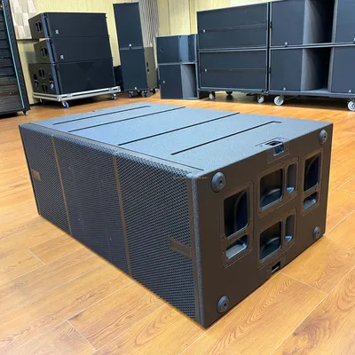 Professionelles Audio Dual 18 Zoll Long Throw Subwoofer Lautsprecher 18 Zoll Verstärkermodul Active Image