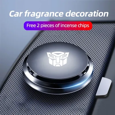 Transformers Car Air Freshener Solid Perfume Rotating Aromatherapy Decor For Autobots Interior Styling Accessories