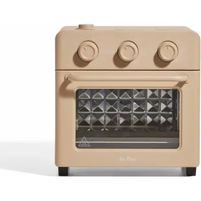 6-in-1 Air Fryer & Toaster Oven with Steam Infusion | Compact, Air Fry, Toast, Roast, Bake, Reheat &