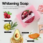 KYLIEFIT Savon de beauté pour le corps et le visage, barre éclaircissante et hydratante pour la