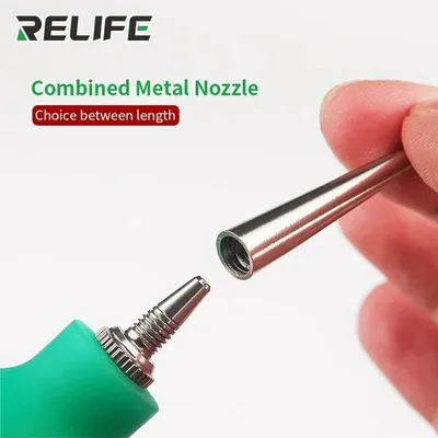 RL-043A 2 In 1 Cleaning Pen Phone Repair Dust Cleaner Air Blower Ball Dust for Phone PCB PC