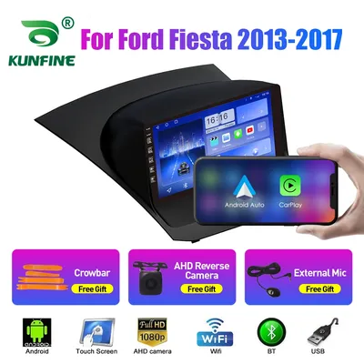 2Din Android Car Radio For Ford Fiesta 2009-2017 Multimedia Video Player GPS Navigation Stereo Audio