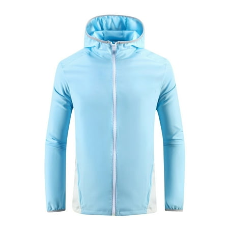 ZZwxWA Camping Jacket Men Women Windbreaker Coat Summer Sunscreen Clothing Ultrathin Running Fishing Jacket Sale