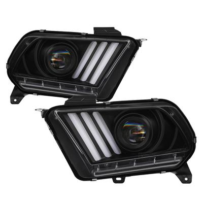 Spyder Headlight Clear Lens, Black Interior Signature Series, Driver & Passenger Side, 1-year limited warranty 5085559