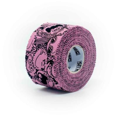 8bplus - Fingertape - Tape Gr 10 m - width: 38 mm lila/weiß Image