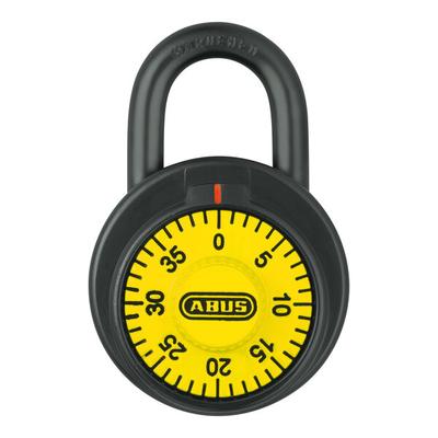 ABUS 78/50KC Combination Padlock with Yellow Dial and Key Control Lock 78944