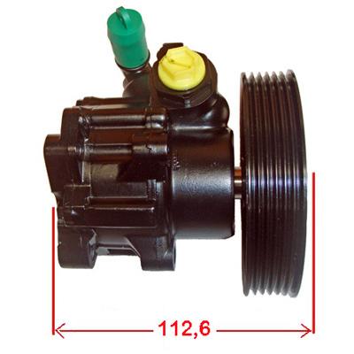 LIZARTE Hydraulikpumpe, Lenkung schwarz für CITROËN/PEUGEOT PEUGEOT FIAT 4007CW 4007A5 71788931 44.13.0040-1 Image