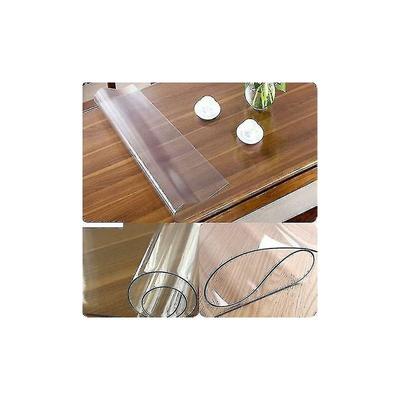 Pvc Tischschutzfolie - maßgefertigte transparente Tischdecke/Tischschutz (erhältlich in (160x90 cm)) Image