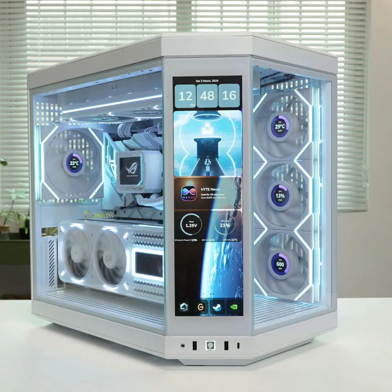 12,6 Zoll Aida64 IPS LCD Monitor Ultrawide PC Sekundär Für CPU GPU Chassis Wasser Tank Spiel Sekundärbildschirm Mini Display Image