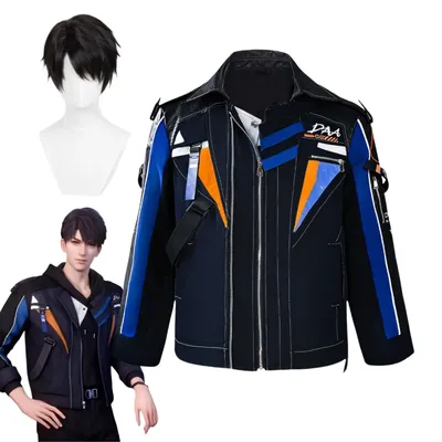 Spiel Love And Deepspace Cosplay Caleb Kostüm Jacke Perücke Image