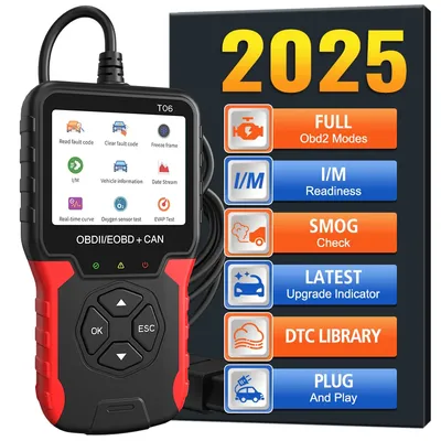 Auto Accessories T06 Car Diagnostic Tool OBD2 Scanner Multi-language Support Code Reader Check