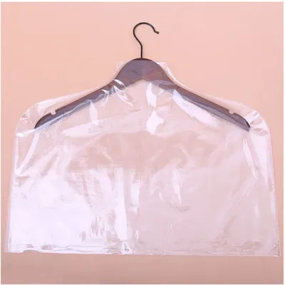 Clear PVC Garment Cover for Clothes Garment Coat Jacket Shirt Suit Dust 5pcs 18 Wire Moisture Proof